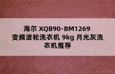 Haier/海尔 XQB90-BM1269 变频波轮洗衣机 9kg 月光灰洗衣机推荐